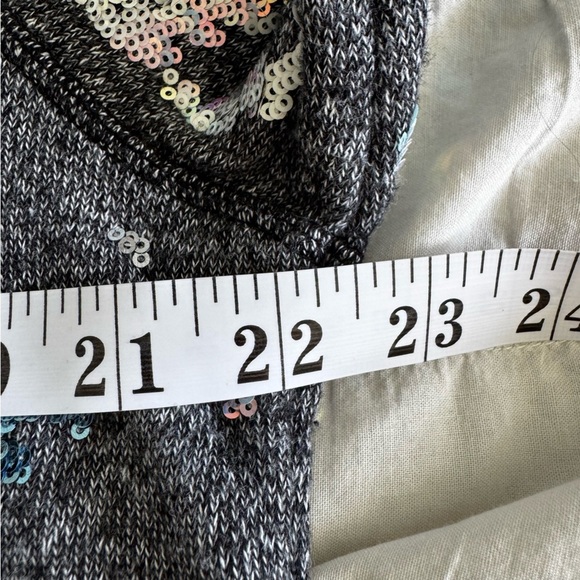 PINK ombre snowflake posh sequin winter Holiday/ cabincore - Picture 5 of 6